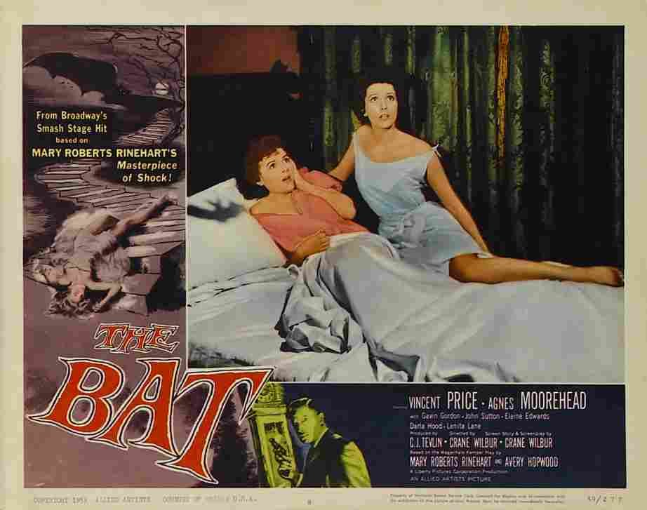 Bat The 1959 05 film star poster A4 Photo Print