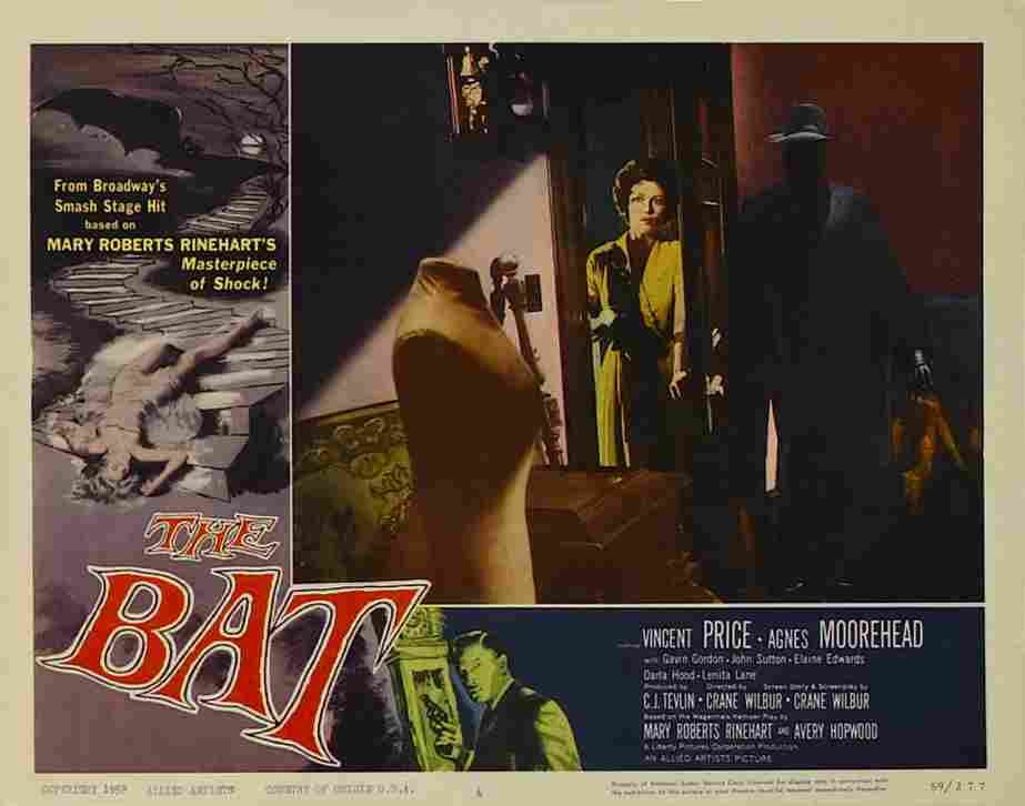 Bat The 1959 07 film star poster A4 Photo Print