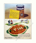 Batchelors Baked Beans 3 Vintage Retro Advert Poster A4 Photo Print