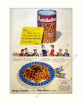 Batchelors Baked Beans 4 Vintage Retro Advert Poster A4 Photo Print