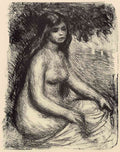 Bather 3 Renoir A4 Photo Print