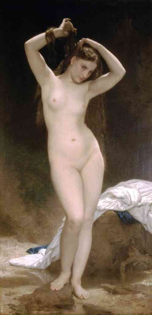 Bather Bouguereau A4 Photo Print