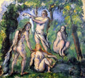 Bathers 2 by Cezanne A4 Photo Print