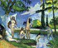 Bathers 4 by Cezanne A4 Photo Print
