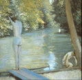 Bathers by Cailiebotte Impressionism A4 Photo Print