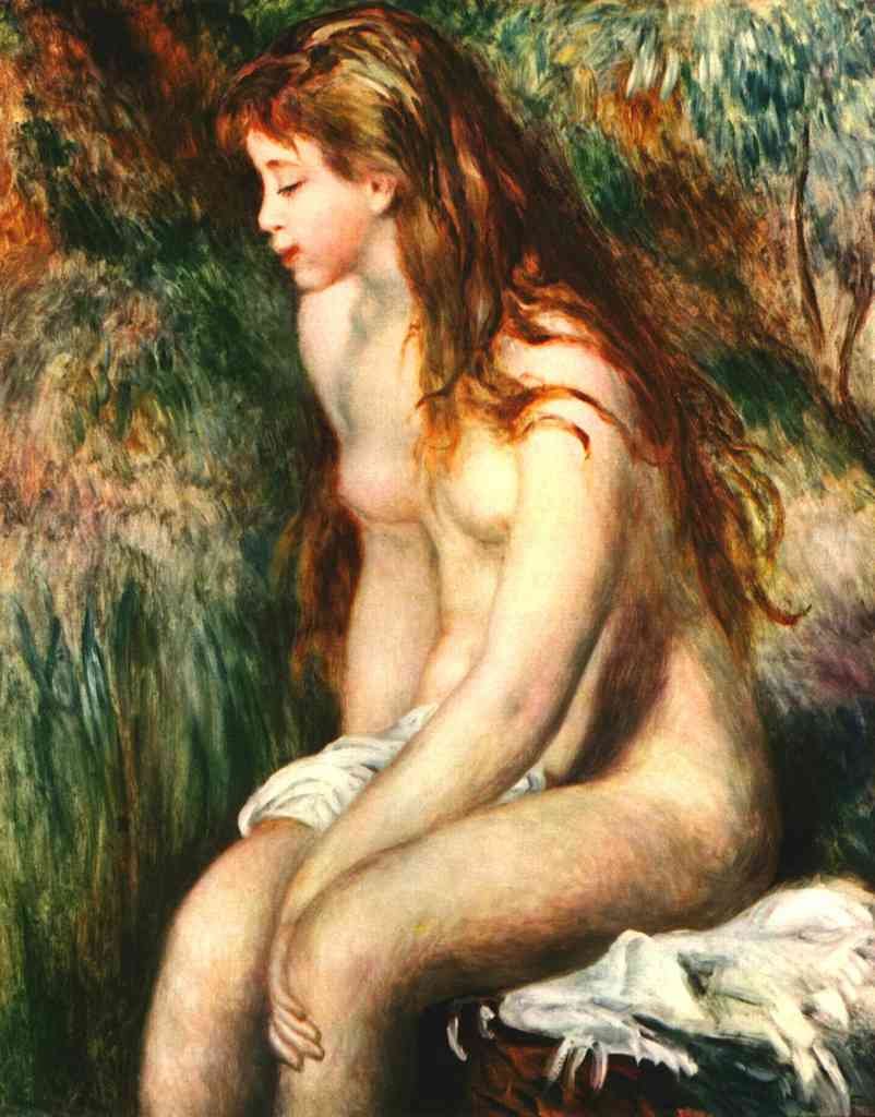 Bathing Renoir A4 Photo Print