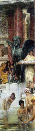 Bathroom An Ancient Tradition Almatadema A4 Photo Print