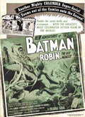 Batman and Robin 1949 02 film star poster A4 Photo Print