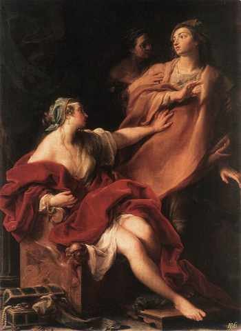 Batoni Pompeo Sensuality A4 Photo Print