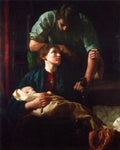 Batten John Dickson The Family 1886 Art A4 Photo Print