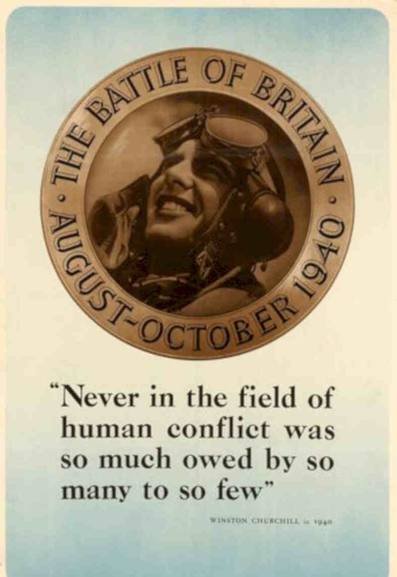 Battle Britain 1941 Vintage Retro Advert Poster A4 Photo Print