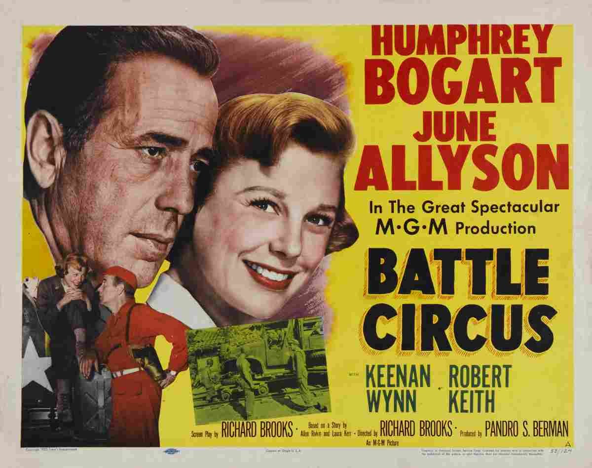 Battle Circus 03 film star poster A4 Photo Print