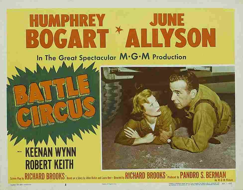 Battle Circus 16 film star poster A4 Photo Print