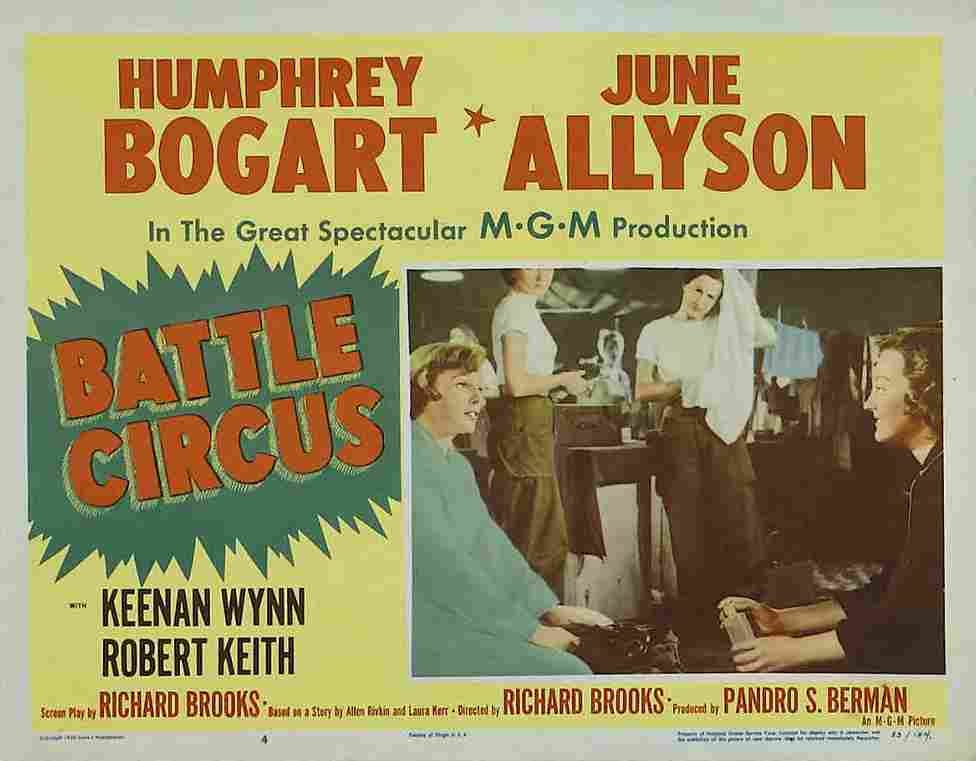 Battle Circus 17 film star poster A4 Photo Print