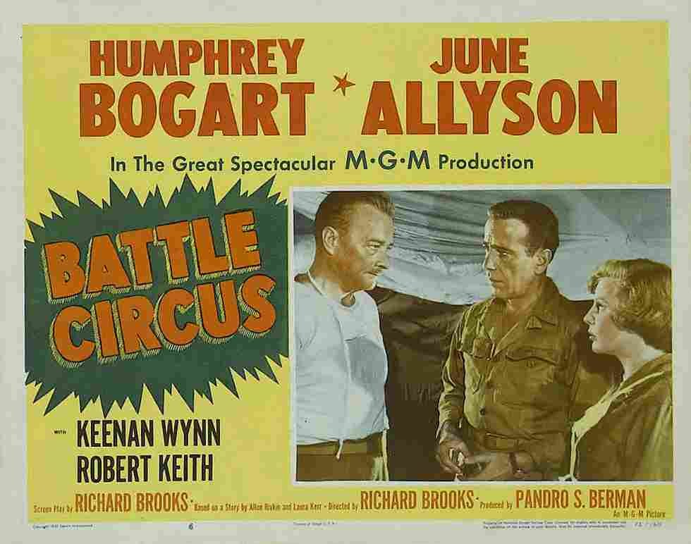 Battle Circus 19 film star poster A4 Photo Print