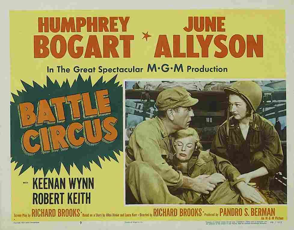 Battle Circus 20 film star poster A4 Photo Print