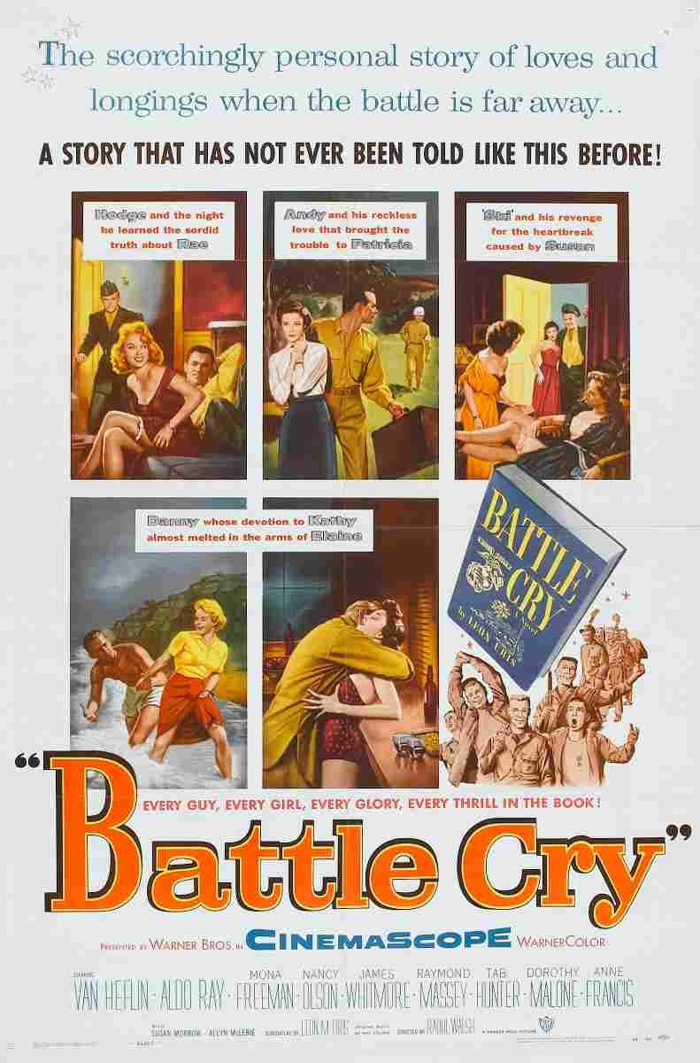 Battle Cry 01 film star poster A4 Photo Print