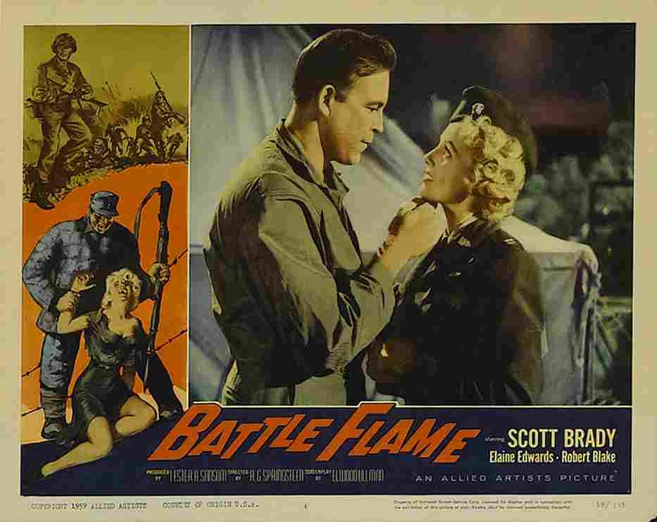 Battle Flame 05 film star poster A4 Photo Print