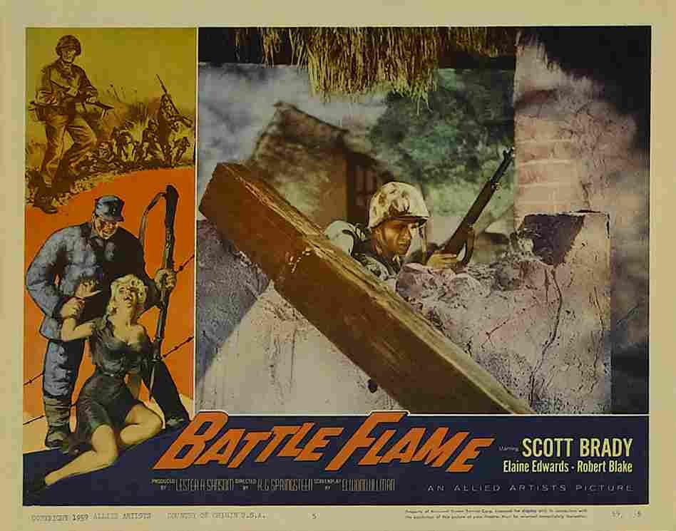 Battle Flame 06 film star poster A4 Photo Print