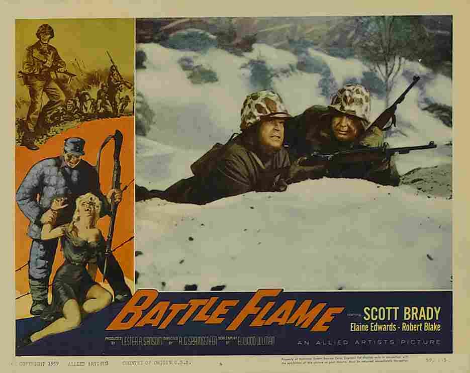 Battle Flame 07 film star poster A4 Photo Print