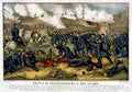 Battle Fredericksburg 2 Vintage A4 Photo Print