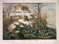 Battle Lookout Mountain Vintage A4 Photo Print