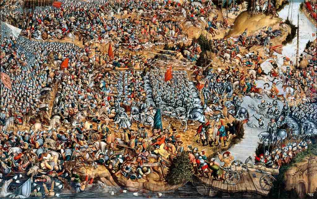 Battle Of Orsha 16thc Vintage A4 Photo Print