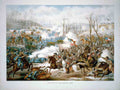 Battle Pea Ridge Vintage A4 Photo Print