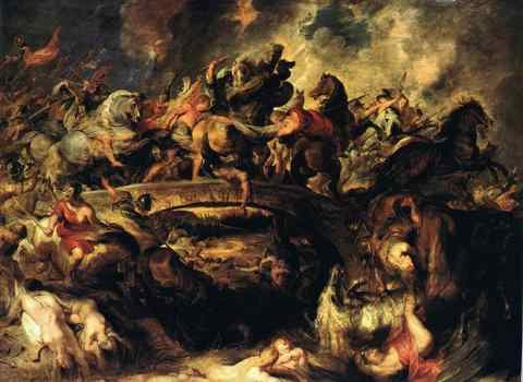 Battle of the Amazons A4 Photo Print