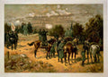 Battleof Chatanooga 1880 Vintage A4 Photo Print
