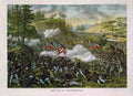Battleof Chickamauga Vintage A4 Photo Print