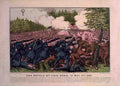Battleof Fair Oaks Vintage A4 Photo Print