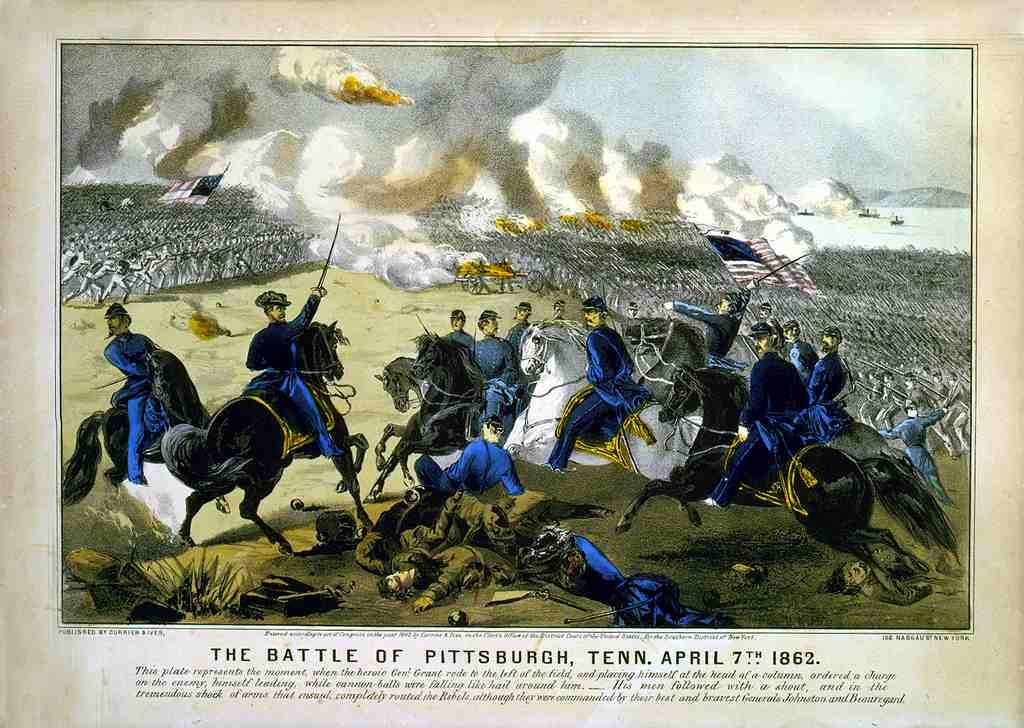 Battleof Pittsburgh Vintage A4 Photo Print