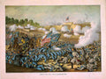 Battleof Williamsburg Vintage A4 Photo Print
