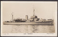 Battleship Hms Dundalk At Sea Vintage A4 Photo Print
