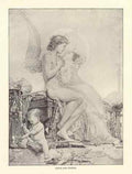 Baudry Paul Cupid and Psyche 1892 A4 Photo Print