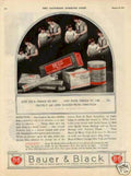 Bauer Black Antiseptic Vintage Retro Advert Ads A4 Photo Print