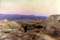 Bauernfeind Gustav Totes Meer Mit Moabitergebirge Abendstimmung Art A4 Photo Print