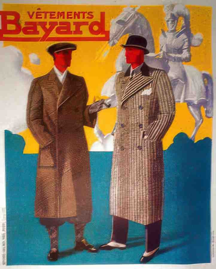 Bayard Vintage Advert A4 Photo Print