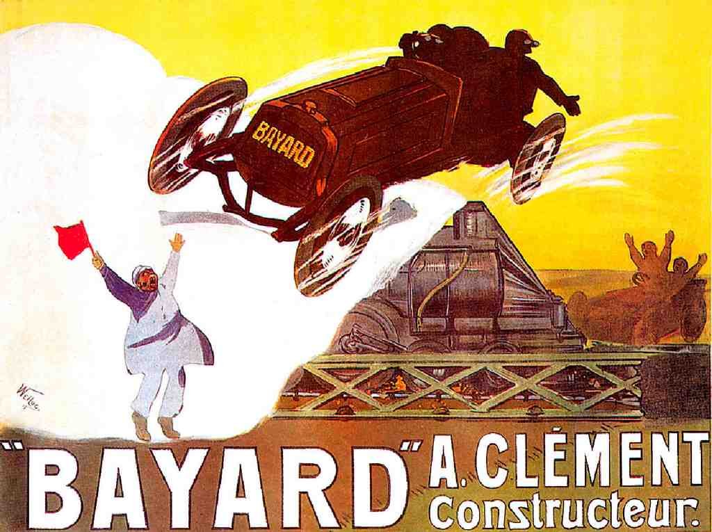  Bayard Vintage A4 Photo Print