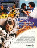 Bayer Life Sciences Vintage Retro Advert Poster A4 Photo Print