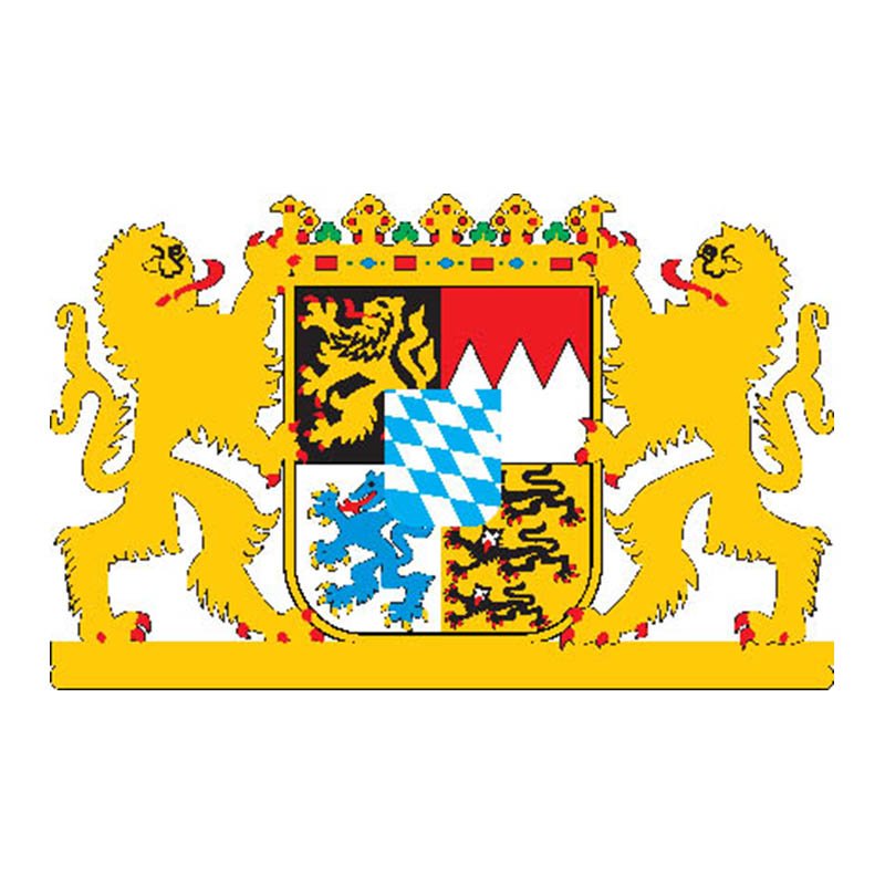 Bayern Coat Of Arms N3792 A4 Photo Print