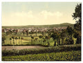 Bayreuth general view Bavaria Vintage A4 Photo Print