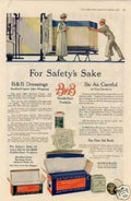 Bb Double Sure Vintage Retro Advert Ads A4 Photo Print