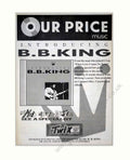 Bb King Introducing Vintage Retro Advert Poster A4 Photo Print