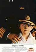 Bea Pilot Hands Vintage Retro Advert Poster A4 Photo Print