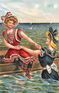 Beach 12 Vintage A4 Photo Print
