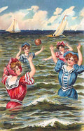 Beach 22 Vintage A4 Photo Print