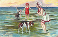 Beach 30 Vintage A4 Photo Print