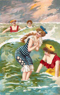 Beach 31 Vintage A4 Photo Print